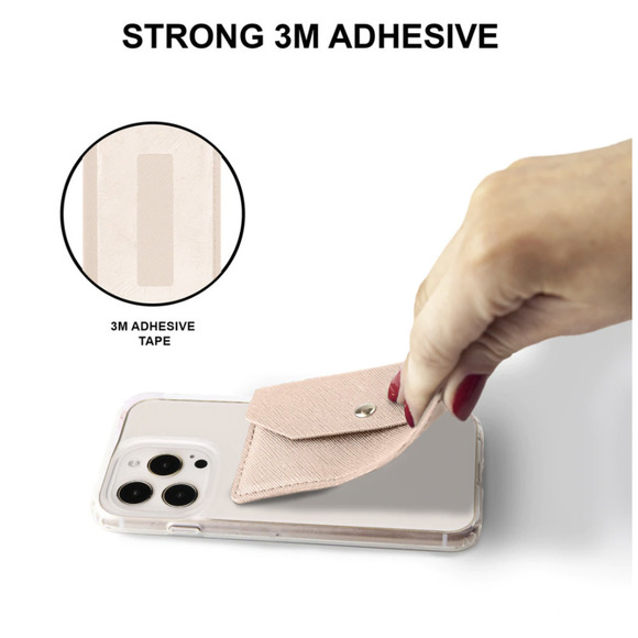 Nordstrom Silver Metallic Phone Pocket Crossbody Wallet Case RFID - Picture 8 of 10